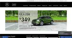 Desktop Screenshot of capitalmercedes.com